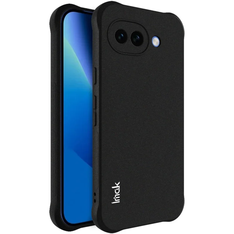 IMAK For Google Pixel 10a Case TPU Phone Cover Airbag Shockproof Protection - Matte Black