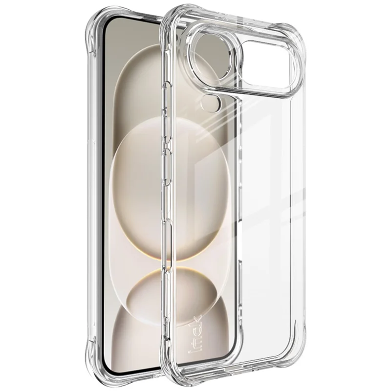 IMAK For Honor Magic8 Pro Air 5G Case TPU Phone Cover Airbag Shockproof Protection - Transparent