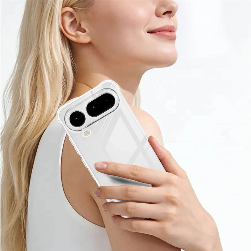 IMAK For Honor Magic8 Pro Air 5G Case TPU Phone Cover Airbag Shockproof Protection - Transparent