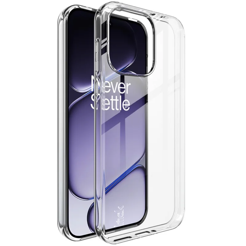 IMAK UX-10 Series For OnePlus Turbo 6 5G Phone Case Soft TPU Mobile Back Cover - Transparent