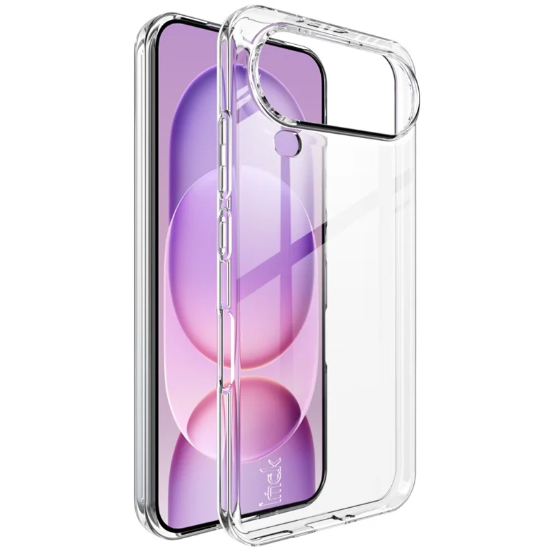 IMAK UX-10 Series For Honor Magic8 Pro Air 5G Phone Case Soft TPU Mobile Back Cover - Transparent