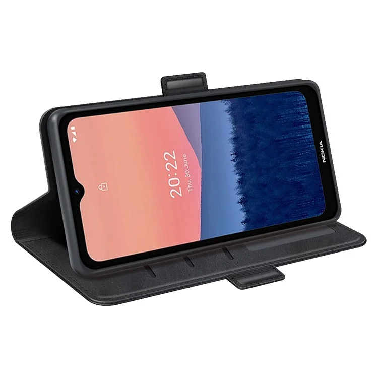 Pour Nokia C21 Cas de Textures de Temf - le Noir