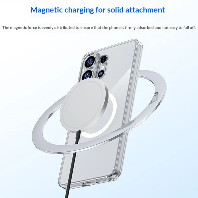 BENKS For Samsung Galaxy S26 Ultra Magnetic Case TPU PC Clear Phone Cover - Transparent