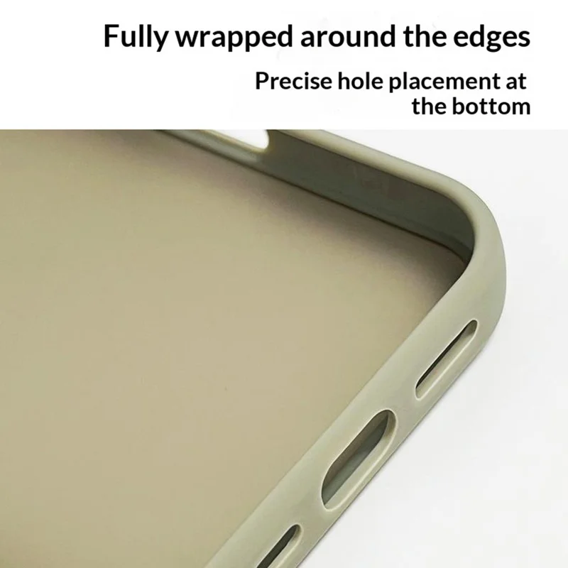 Kauf in Großmengen für iPhone 16 Hülle mit schwarzer Objektivfassung PC-TPU-Rückseite - Schwarz