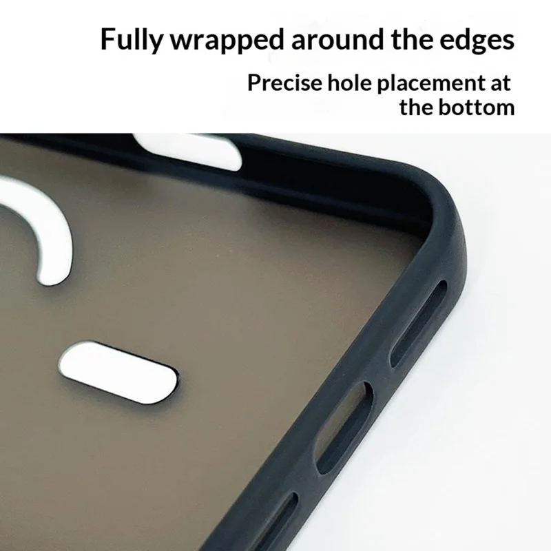 Compra al por mayor para carcasa de iPhone 17 Pro Max, funda protectora de PC y TPU con hoja de hierro no magnética - Gris