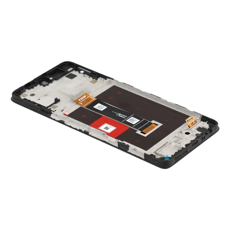 For TCL 50 Pro NxtPaper 5G T803E T803D Grade B LCD Screen and Digitizer Assembly + Frame Part, Glossy Screen (Without Logo)