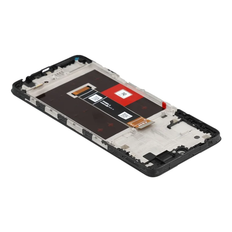 For TCL 50 Pro NxtPaper 5G T803E T803D Grade B LCD Screen and Digitizer Assembly + Frame Part, Glossy Screen (Without Logo)