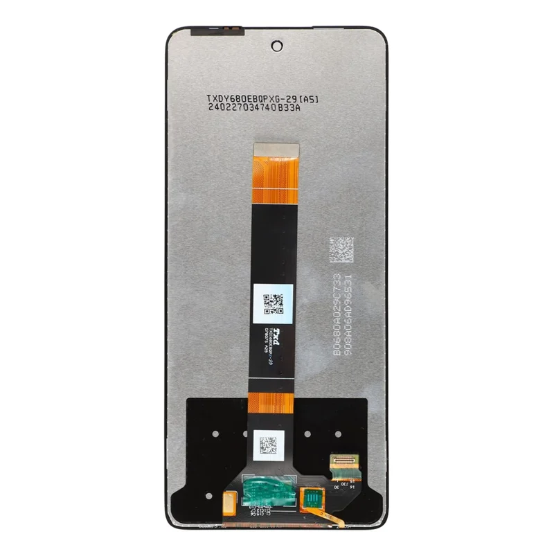 For TCL 40 NxtPaper 4G T612B Grade B LCD Screen and Digitizer Assembly Part, Glossy Screen (Without Logo)