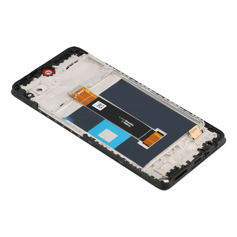 For TCL 40 NxtPaper 4G T612B Grade C LCD Screen and Digitizer Assembly + Frame Part, Glossy Screen (Without Logo)