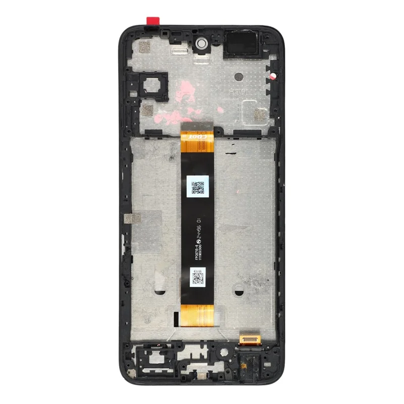For TCL 60 SE NxtPaper 5G T521K OEM Grade S LCD Screen and Digitizer Assembly + Frame, Frosted Screen (Without Logo)