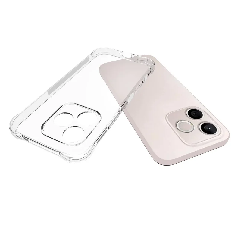 Coque TPU pour Honor 600 Lite 5G, étui transparent antichute et antidérapant