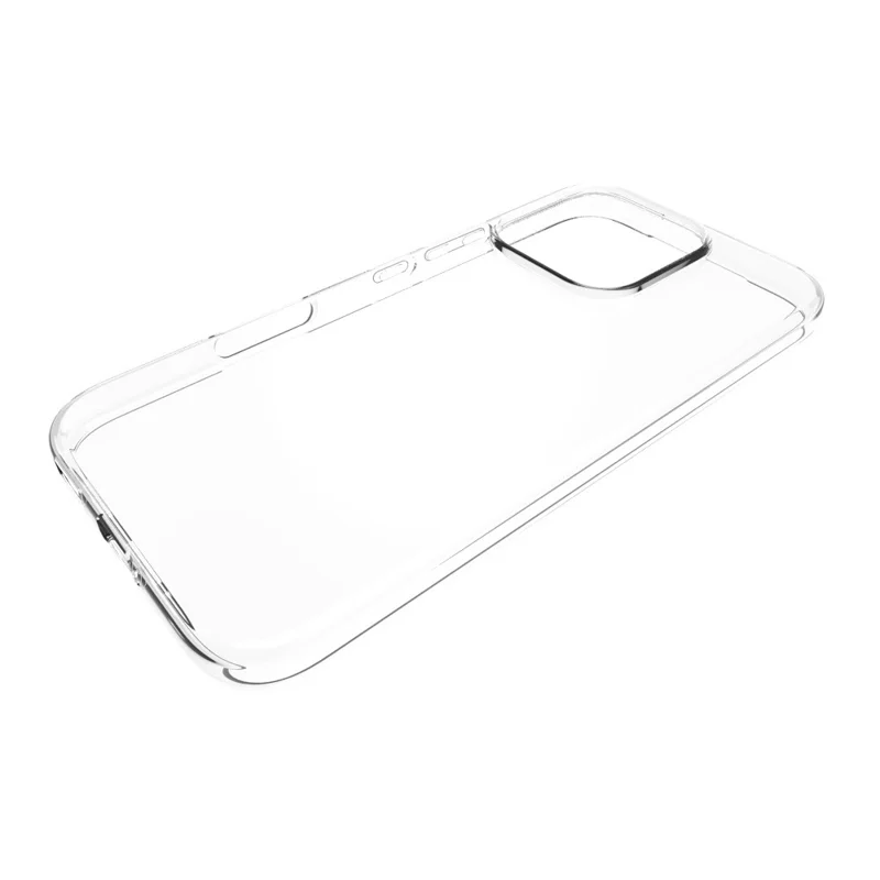 Coque pour Honor 600 Lite 5G, housse arrière transparente en TPU résistante aux traces d'eau - Transparent