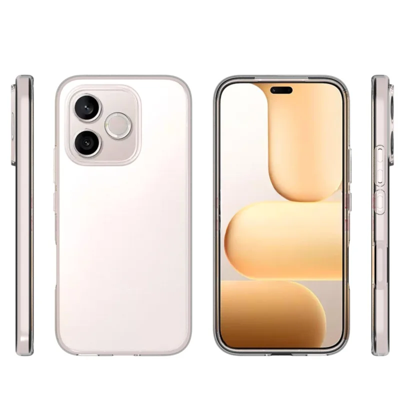Achat en gros pour Honor 600 Lite 5G, coque de téléphone résistante aux traces d'eau, couverture arrière en TPU transparente