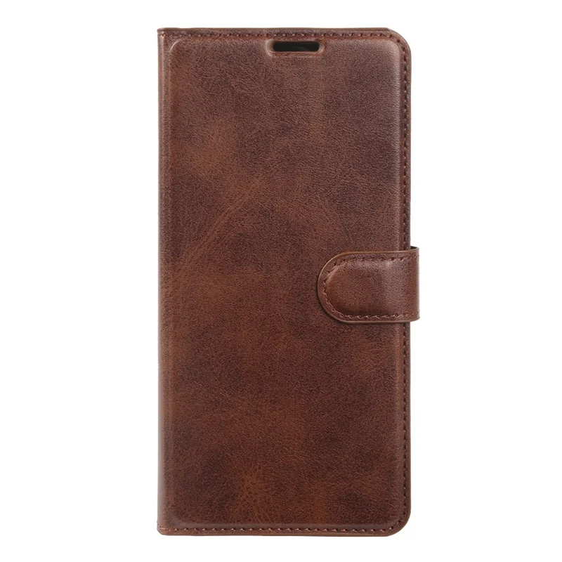 Cover con supporto portafoglio in ecopelle con texture a vitello per iPhone Air, custodia pieghevole - Marrone