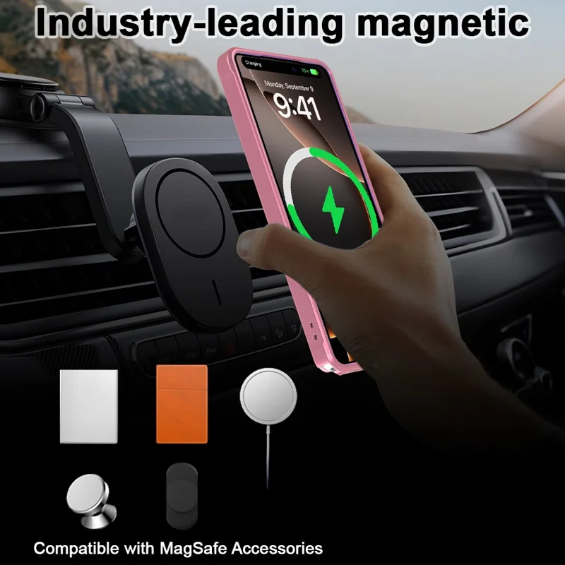 For Samsung Galaxy S26 Ultra Case TPU + PC Matte Phone Cover - Light Pink