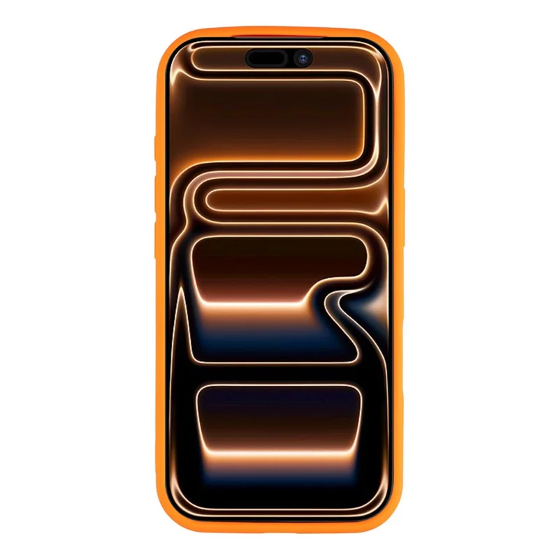 For iPhone 17 Pro Magnetic Case 1.5mm Skin-feel PC TPU Shockproof Mobile Back Cover (Compatible with MagSafe) - Orange
