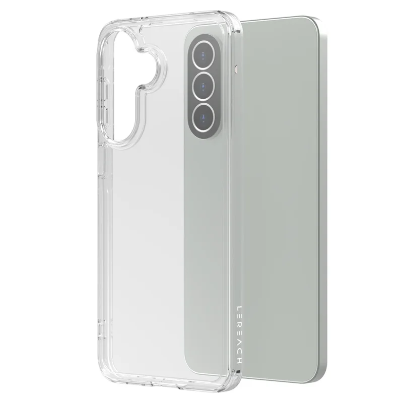 LEREACH TOC Series for Samsung Galaxy A57 5G Case TPU + Acrylic Phone Cover - Transparent