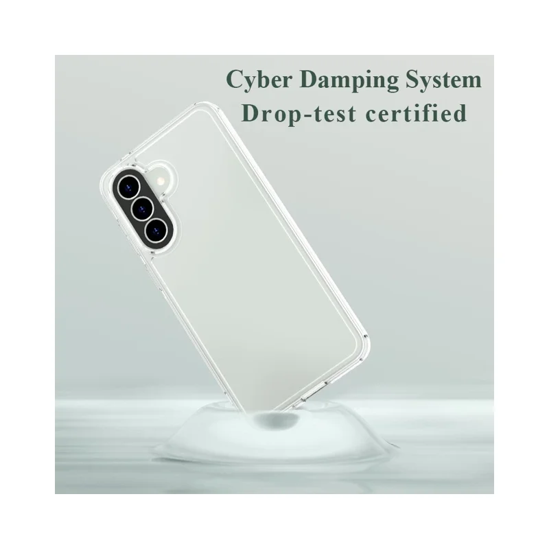LEREACH TOC Series for Samsung Galaxy A57 5G Case TPU + Acrylic Phone Cover - Transparent