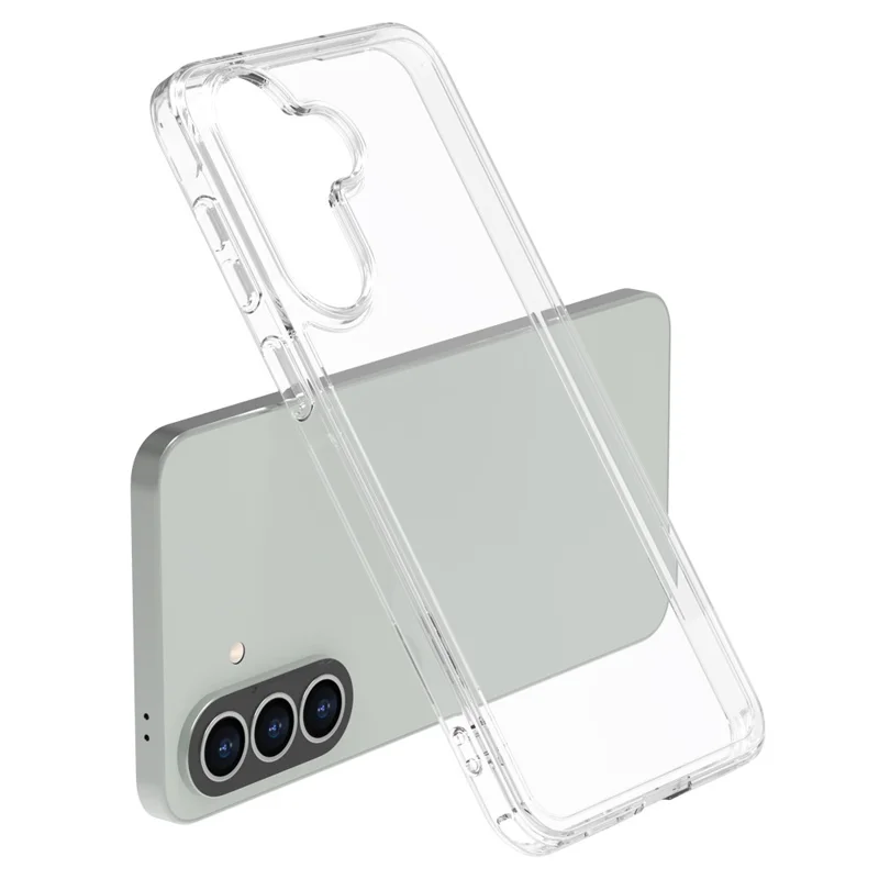 LEREACH TOC Series for Samsung Galaxy A57 5G Case TPU + Acrylic Phone Cover - Transparent