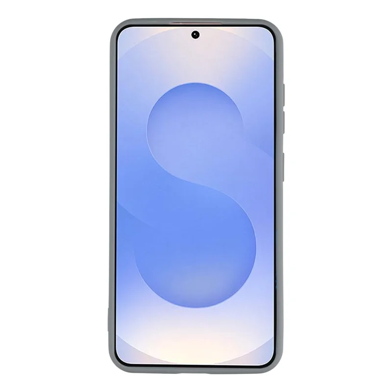 For Samsung Galaxy S25+  /  S24+ Magnetic Case 1.5mm Skin-feel PC TPU Shockproof Mobile Back Cover - Grey