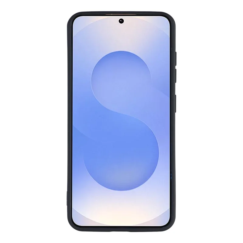 For Samsung Galaxy A55 5G Magnetic Case 1.5mm Skin-feel PC TPU Shockproof Mobile Back Cover - Black