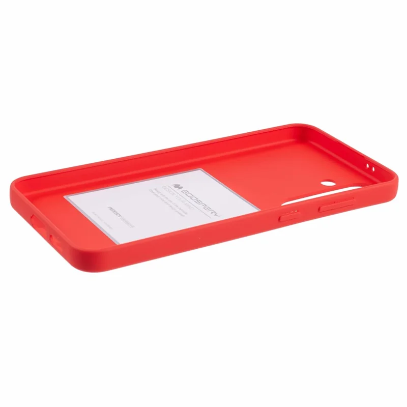 MERCURY GOOSPERY SOFT FEELING Series for Samsung Galaxy S26+ Case Matte Finish TPU Phone Cover - Red