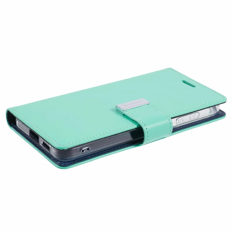 MERCURY GOOSPERY For Samsung Galaxy S26+ Wallet Case Protective Leather Folio Phone Cover - Green