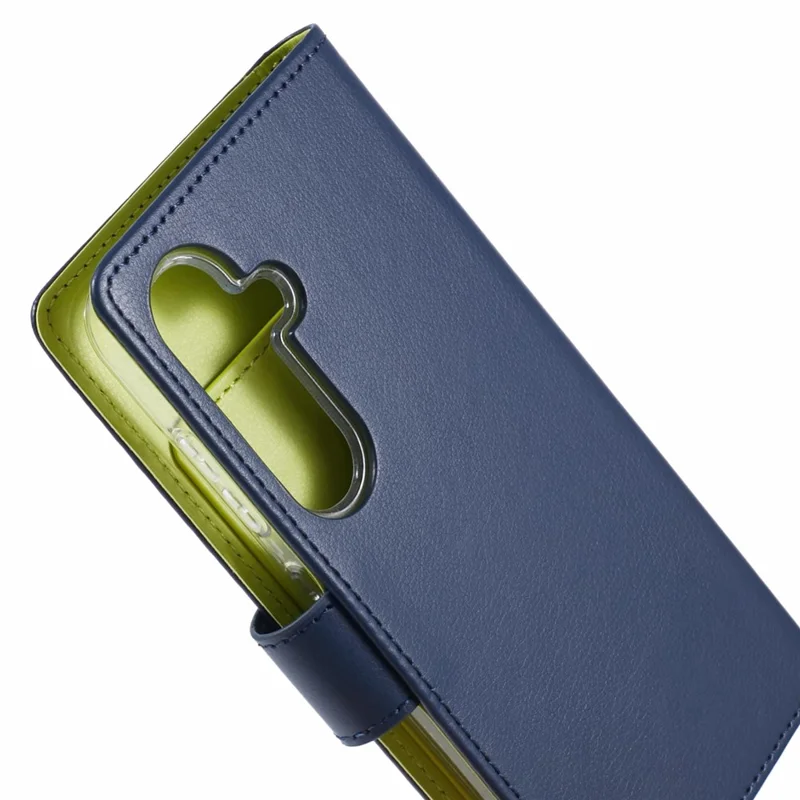 MERCURY GOOSPERY For Samsung Galaxy S26 Wallet Case Protective Leather Folio Phone Cover - Dark Blue