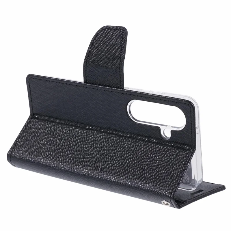 MERCURY GOOSPERY For Samsung Galaxy S26 Case PU Leather Wallet Phone Cover - Black