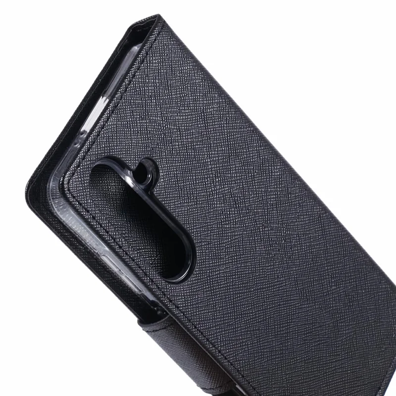 MERCURY GOOSPERY For Samsung Galaxy S26 Case PU Leather Wallet Phone Cover - Black