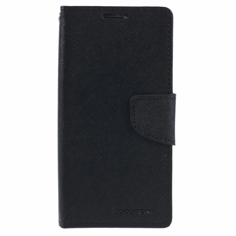 MERCURY GOOSPERY For Samsung Galaxy S26 Case PU Leather Wallet Phone Cover - Black