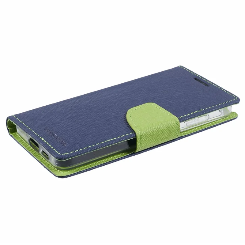 MERCURY GOOSPERY For Samsung Galaxy S26+ Case PU Leather Wallet Phone Cover - Dark Blue