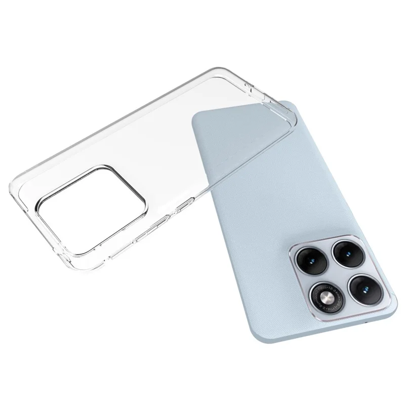 Bulk Purchasing For Motorola Edge 70 Fusion+ 5G / Edge 70 Fusion 5G Case Watermark-Resistant TPU Phone Back Cover - Transparent