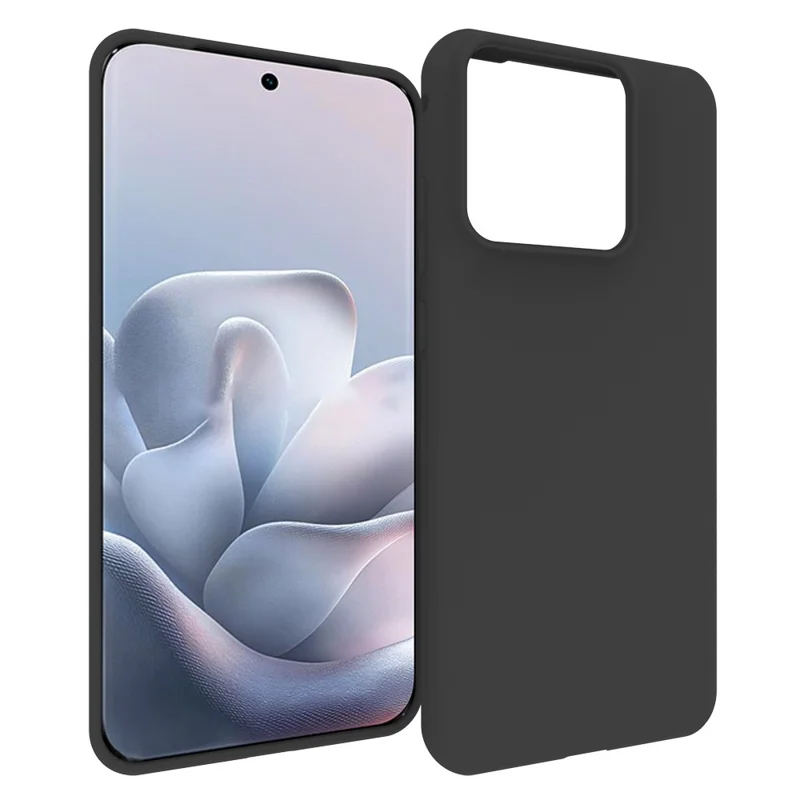 For Motorola Edge 70 Fusion 5G Case Matte Finish Soft TPU Phone Cover - Black