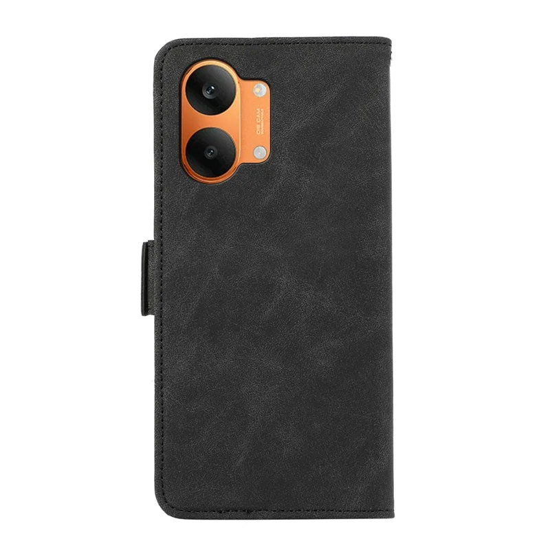 ABEEL For Xiaomi Poco X8 Pro Max 5G / Redmi Turbo 5 Max 5G Case PU Leather Folio Stand View RFID Blocking Phone Cover - Black