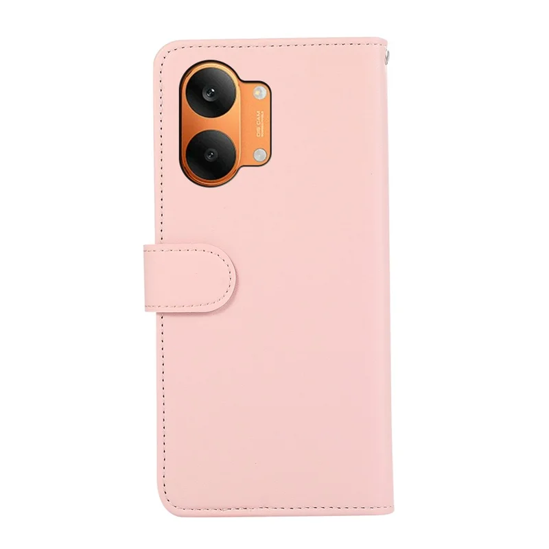 For Xiaomi Poco X8 Pro Max 5G / Redmi Turbo 5 Max 5G Case RFID Blocking Flip Leather Phone Cover - Pink