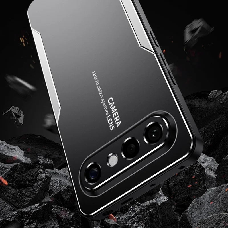 For vivo S50 Pro mini 5G Phone Case Aluminium Alloy TPU PC Back Cover - Gold