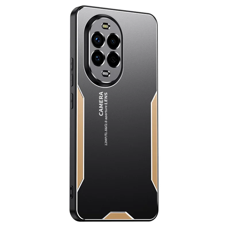 For Huawei nova 15 5G Phone Case Aluminium Alloy TPU PC Back Cover - Gold