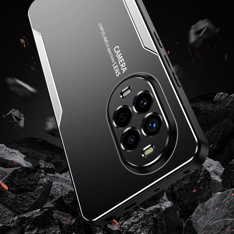 For Huawei nova 15 5G Phone Case Aluminium Alloy TPU PC Back Cover - Gold