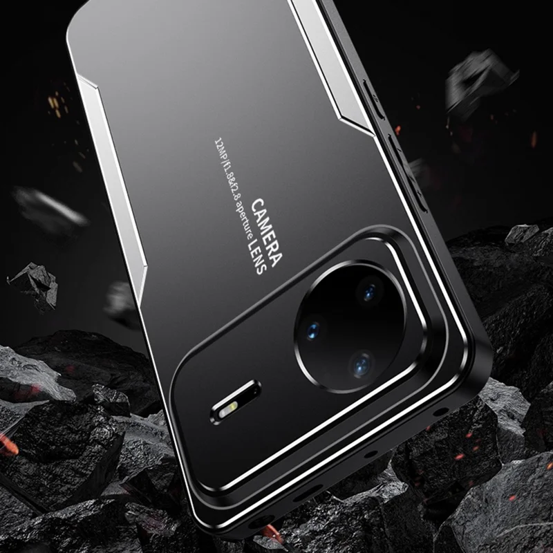 For Huawei nova 15 Pro 5G Phone Case Aluminium Alloy TPU PC Back Cover - Gold