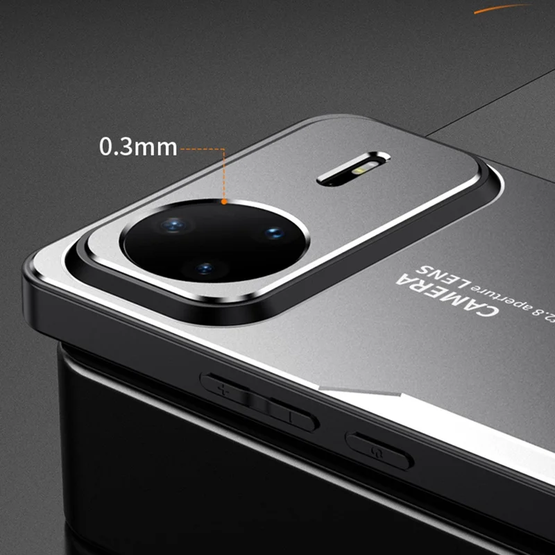 For Huawei nova 15 Pro 5G Phone Case Aluminium Alloy TPU PC Back Cover - Gold