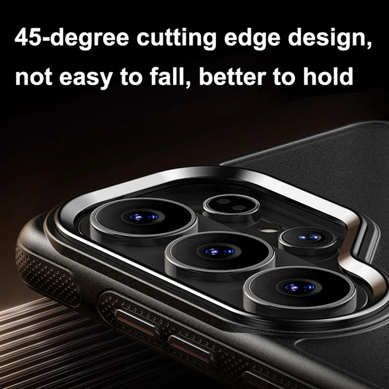 For Samsung Galaxy S26 Ultra Magnetic Case Drop Proof TPU PC Kickstand Phone Cover - Black