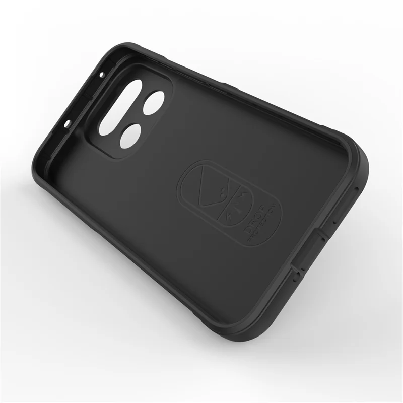 Coque pour Realme 16 Pro 5G, Antichute, Souple en TPU, Résistante, Couverture Arrière - Noir