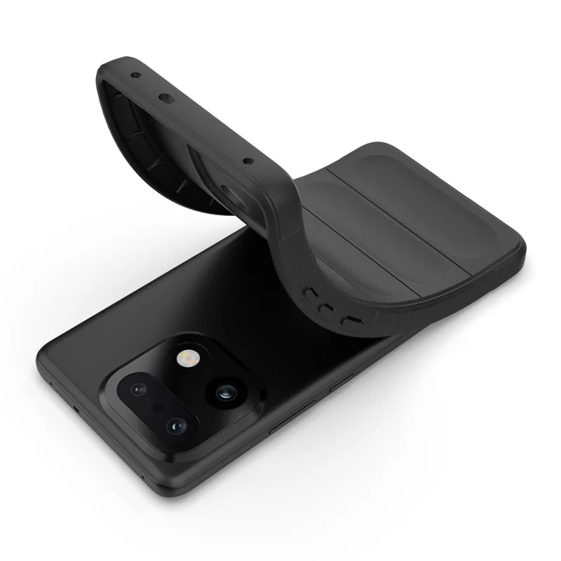 Coque pour Realme 16 Pro+ 5G, Antichute, Souple en TPU, Résistante, Protection Arrière - Noir