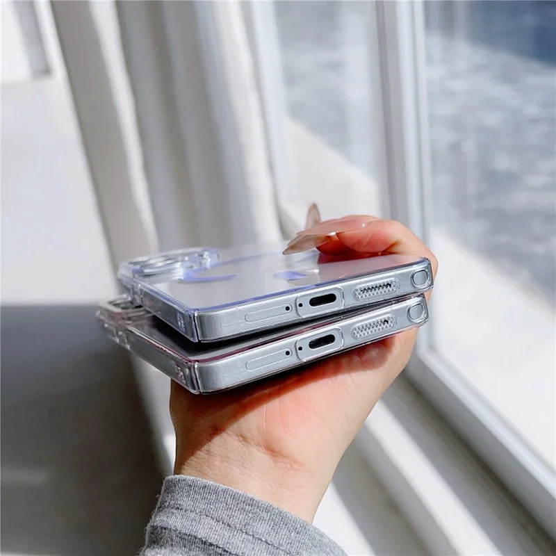 For Samsung Galaxy S26 Ultra Case Compatible with MagSafe Protective TPU + PC Phone Cover - White