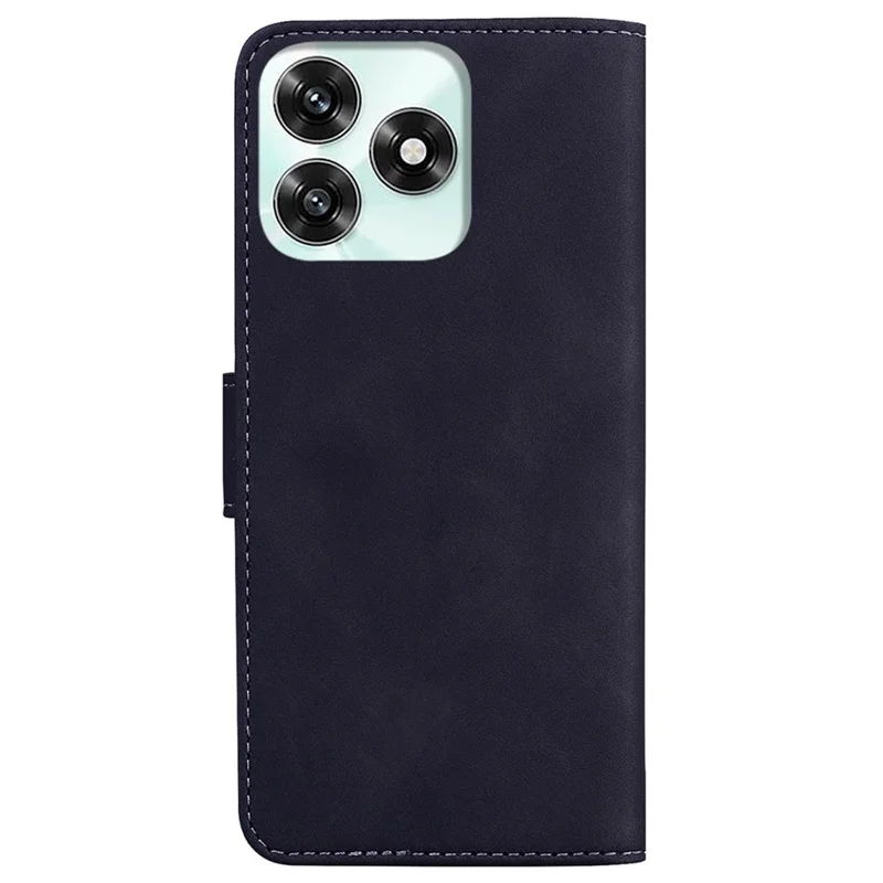 Case for Honor Play10A 4G  /  X5c Plus 4G  /  X5c 4G Solid Color Leather Wallet Phone Cover - Black