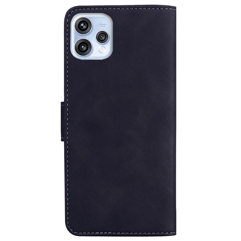 Case for Oppo Reno15 5G (Global)  /  Reno15c 5G (China) Solid Color Leather Wallet Phone Cover - Black