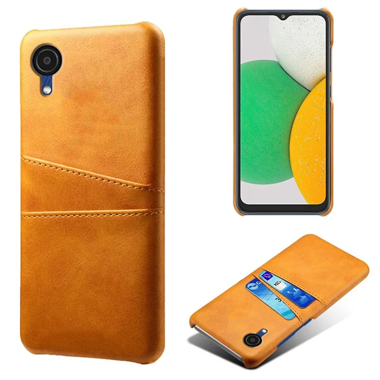 Для Samsung Galaxy A23e Двойные Слоты с Двумя Картами Anti-scarch - Апельсин