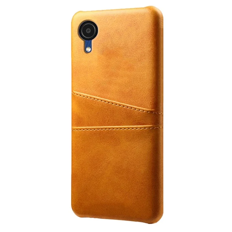 Для Samsung Galaxy A23e Двойные Слоты с Двумя Картами Anti-scarch - Апельсин