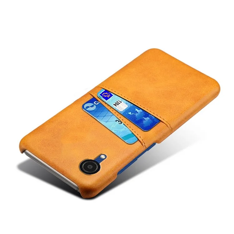 Для Samsung Galaxy A23e Двойные Слоты с Двумя Картами Anti-scarch - Апельсин